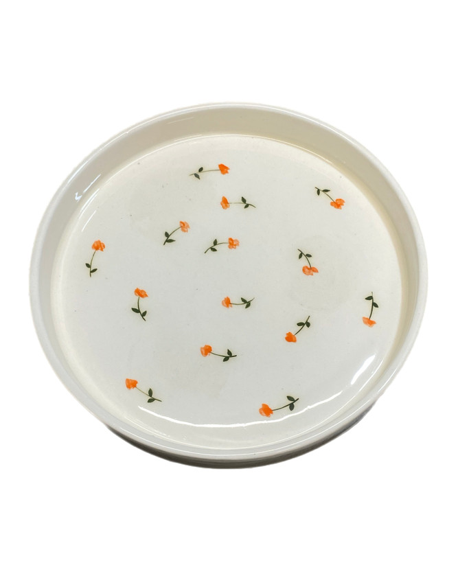 ست چای خوری سرامیکی مدل ٢ کاپ طرح گل